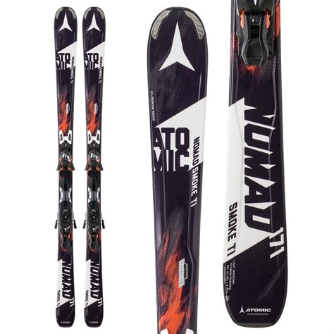 Atomic Nomad Smoke Ti Skis + XTO 12 Skis Bindings 2016 | evo