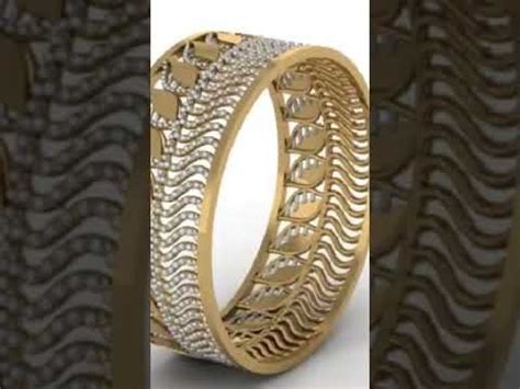 beautiful gold kangan design Gold bangles design