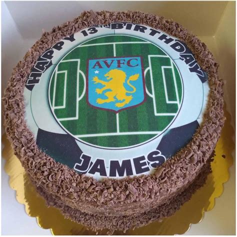 Your Football Team Logo Birthday Personalised 7.5 in Edible Icing paper ...