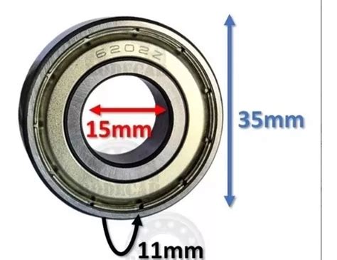 Zz Rolamentos Rigido X X Mm Kit Pe As Mercadolivre