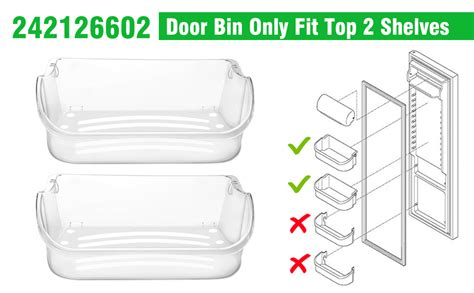 Amazon Pack Upgrade Refrigerator Door Bin Replacement