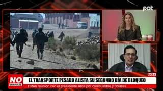 EL TRANSPORTE PESADO ALISTA SU SEGUNDO DÍA DE BLOQUEO deRedes tv