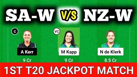 Sa W Vs Nz W Sa W Vs Nz W Dream Prediction South Africa Women Vs