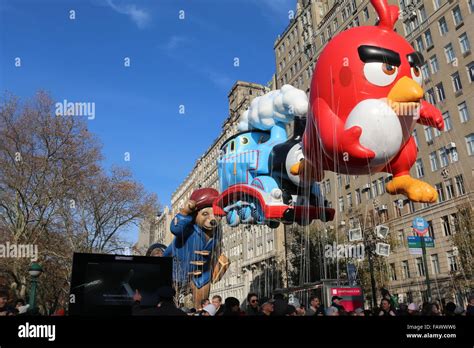 89th Annual Macys Thanksgiving Day Parade Featuring Angry Bird Balloon