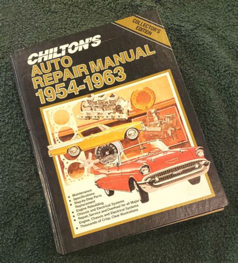 Chilton Auto Books Repair Manuals