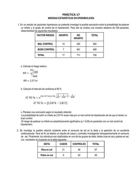 Práctica 17 Estadística en Epidemiología linfocitoa uDocz