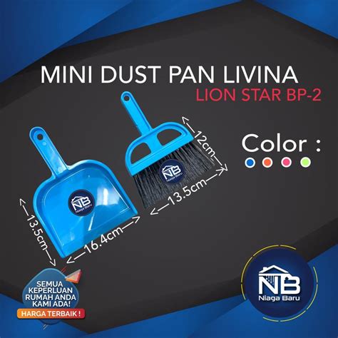 Jual Lionstar Bp Livina Mini Dustpan Sapu Pengki Kecil Dust Pan Lion