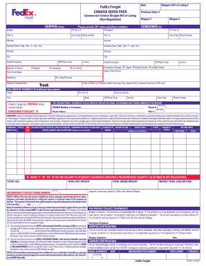 Fedex Commercial Invoice Fillable Fill Out And Sign Printable PDF