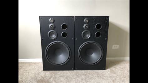 Klh 9915 4 Way Home Floor Standing Speakers Youtube