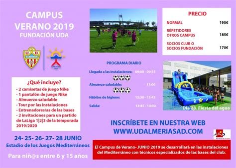 Abierto El Plazo De Inscripciones Para El Campus De Verano De La