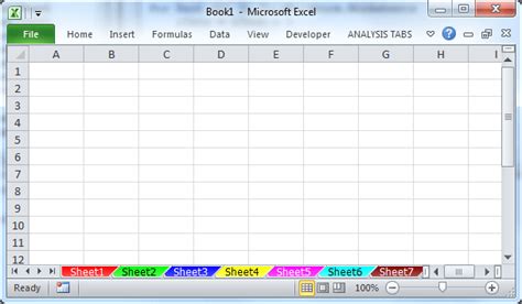 Tabbed Colors: 5 Steps To Branding Your Excel Spreadsheets