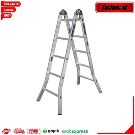 Jual Fixsteps Tangga Lipat Dan Multifungsi Aluminium Two Joint Step