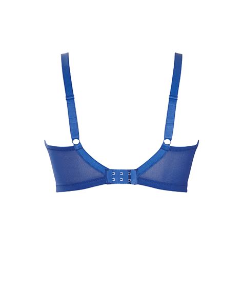 Ana Plunge Bra Blue Jewel Tkd Lingerie