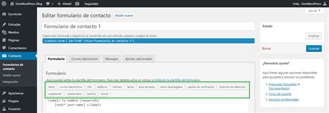 Formulario De Contacto En Wordpress Con Contact Form Guia