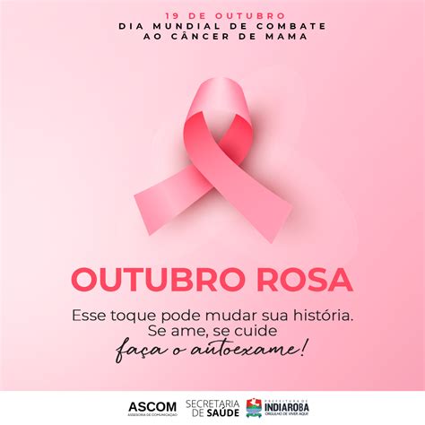 Outubro Rosa Mais Que Um Toque Um Ato De Amo Pr Prio Prefeitura De