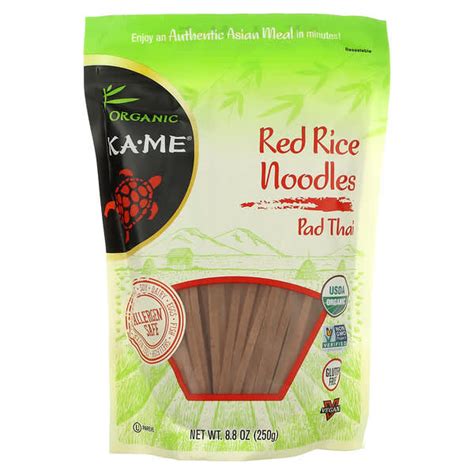 KA ME Organic Red Rice Noodles Pad Thai 8 8 Oz 250 G