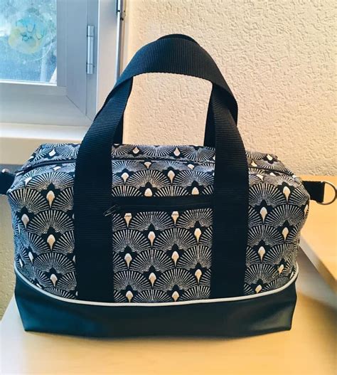 Tuto Diy Coudre Un Sac Sport Chic Et Ou Un Sac Week End Le Sac