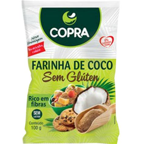 Kit Uni Farinha De Coco Gr Copra No Shoptime