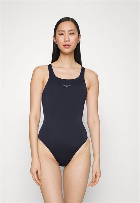 Speedo Womens Endurance Medalist Maillot De Bain True Navy Bleu