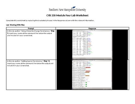 Cyb Module Four Lab Lab Working With Files Prompt Response In