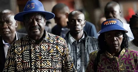 Kenya Presidential Election Raila Odinga Announces Legal Action