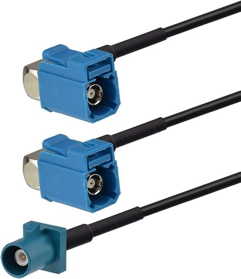 Superbat Fakra Splitter Fakra Cable Male To Female Rg Coaxial Cable