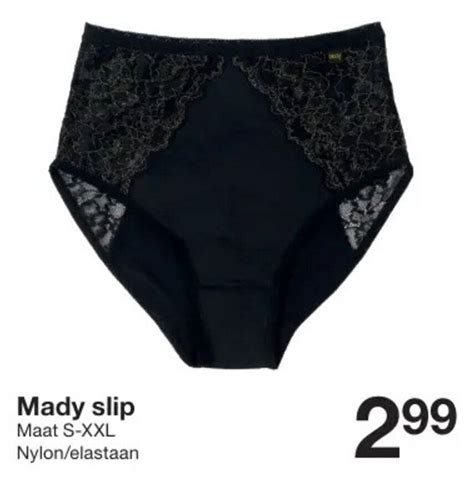 Mady Slip Aanbieding Bij Zeeman