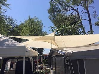 Outsunny Tenda Tendone Parasole Rettangolare Colore Crema Dimensione