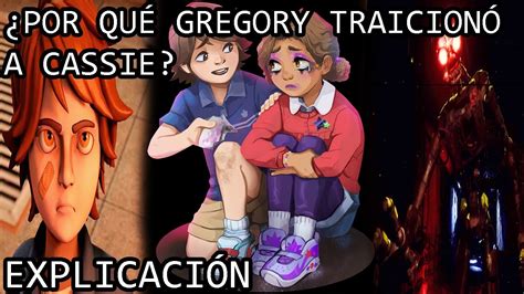 Por Qué Gregory Traicionó a Cassie Todos los Finales de Fnaf