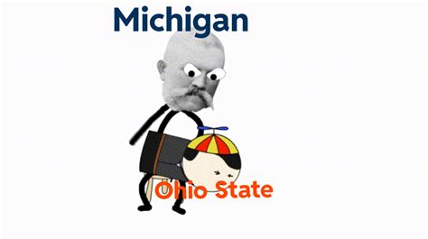 Michigan vs Ohio state in a nutshell : r/cfbmemes