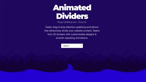 Animated Dividers Stacks Addon by One Little Designer