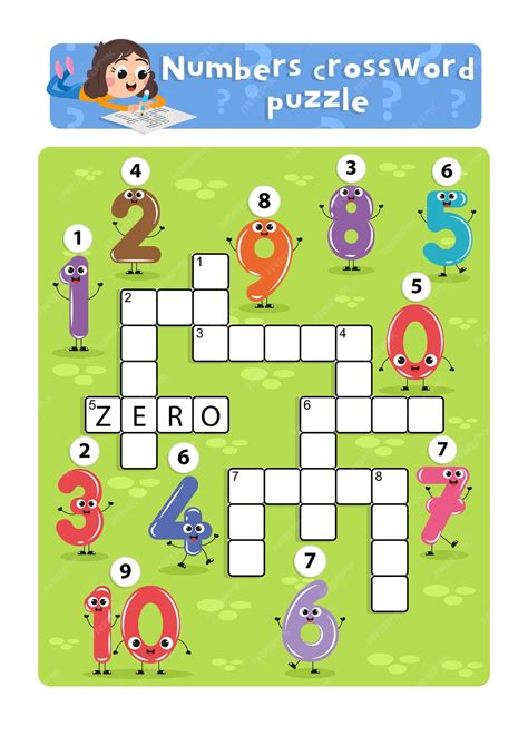 Zahlen-Puzzle-Seite Zahlen Arbeitsblatt zum Ausdrucken Mathe