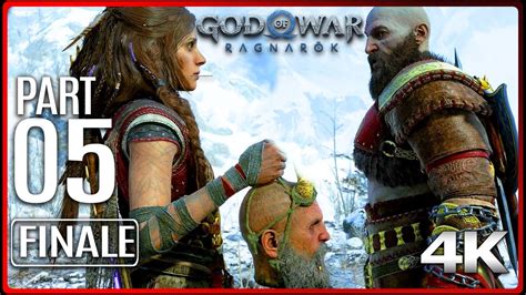 God Of War Ragnarok All Cutscenes Part Finale Game Movie K Ultra