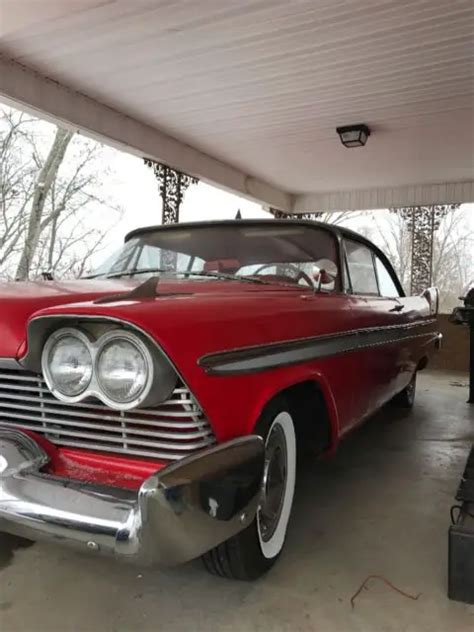 1957 Plymouth Fury 2 Door Hardtop Christine For Sale Plymouth Fury