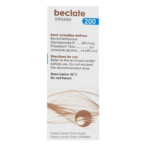 Beclate 200 Inhaler 200Md Price Uses Side Effects Netmeds