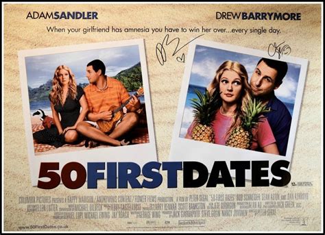 50 First Dates Adam Sandler Drew Barrymore Rock Star Galleryrock