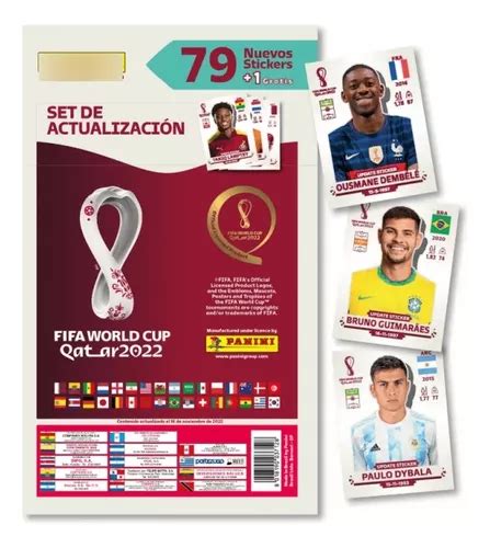 Set De Actualizaci N Estampas World Cup Qatar Panini Meses Sin