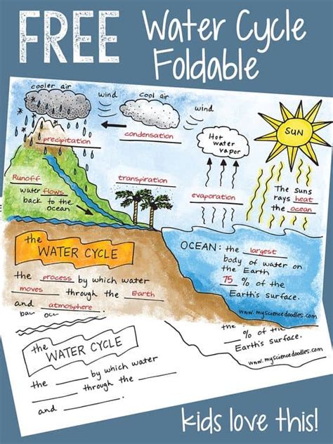 Free Water Cycle Printables