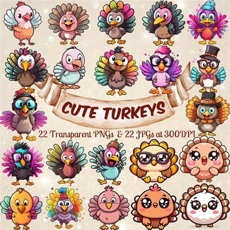 Kawaii Turkey Etsy