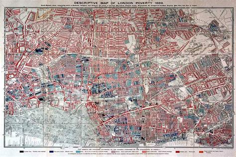 Charles Booth London Poverty Maps — London x London