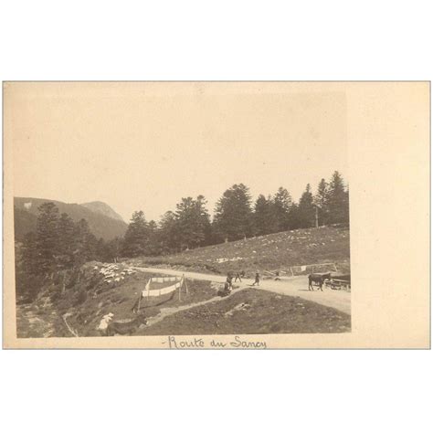 Carte Postale Ancienne Le Mont Dore Route De Sancy Prototype Pour