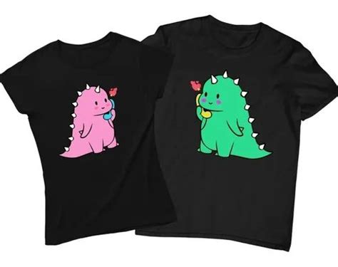 D O De Playeras De Pareja Novios Dinosaurios Cari Osos