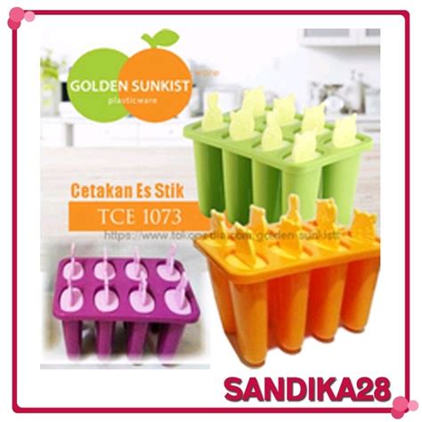 Jual Cetaka Es Stik Cetaka Es Krim Golden Sunkist Di Lapak Toko