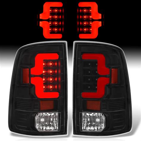 Ajp Distributors Smoke Lens Black Housing Tube Bar Led Tail Lights Lamps For Ram