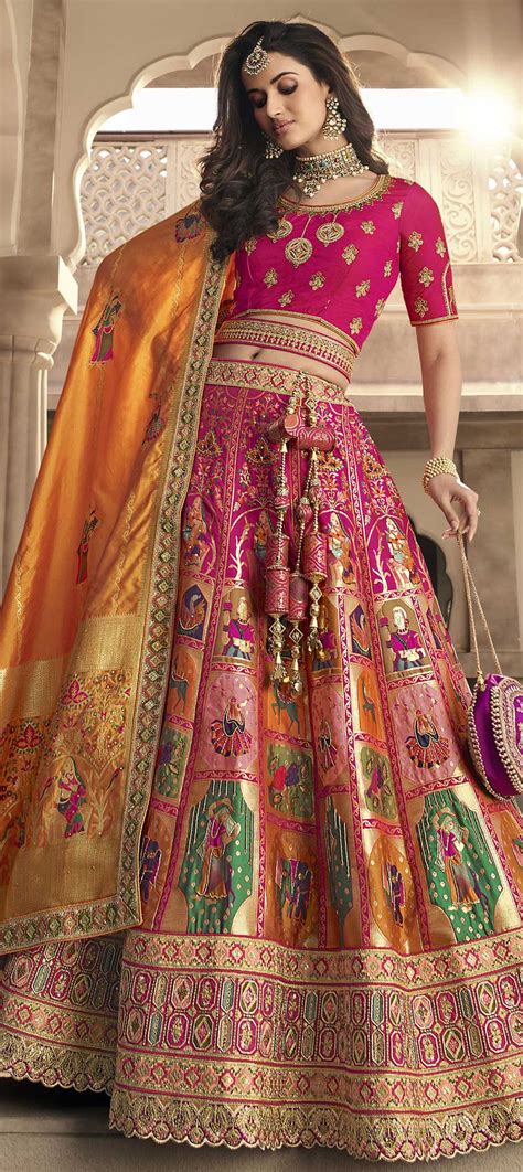 Engagement Mehendi Sangeet Party Wear Reception Wedding Orange