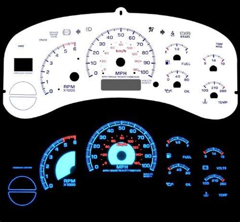 2001 Chevy Silverado Light Bulb Chart