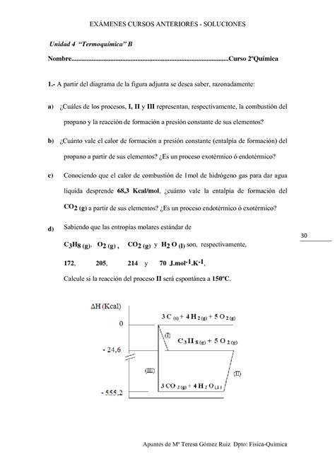 SOLUTION Examen Resuelto De Qu Mica Termoqu Mica Fase 2 Studypool