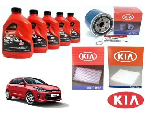 Kit Filtros Y Aceite Sintetico Kia Rio Hb L A Mercado Libre