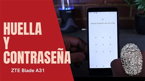Poner Bloqueo De Pantalla Y Activar Lector De Huella ZTE Blade A31