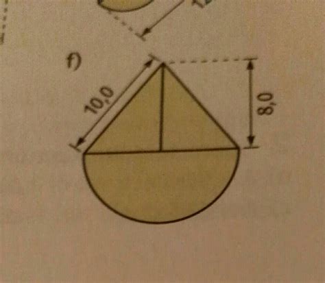 How to calculate the area of a semi-circle with a triangle over it - Mathematics Stack Exchange